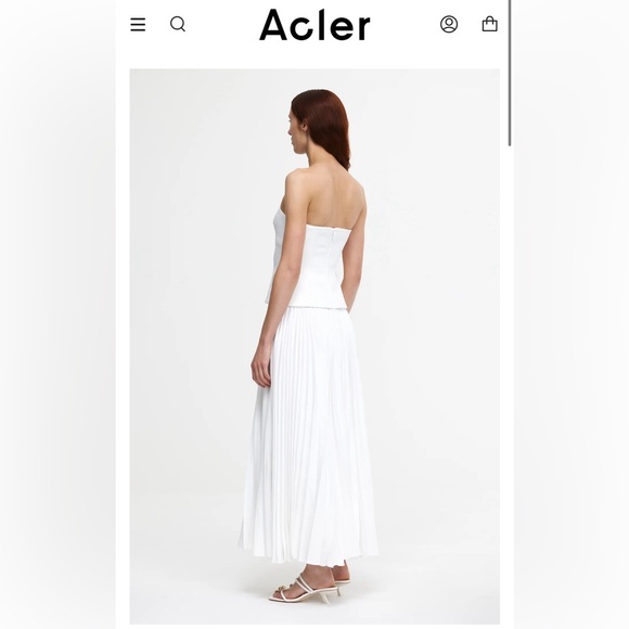 Acler BRAYSWICK MIDI DRESS - Picture 3 of 4